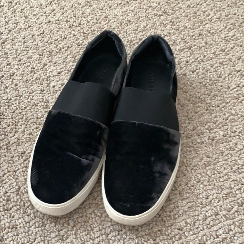 Vince slide on sneakers!